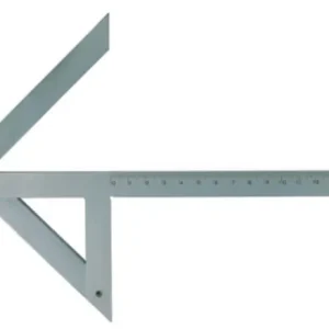Billig Richter Zentrierwinkel, matt verchromt Schenkellänge: 500 x 330 mm