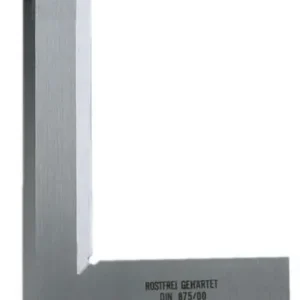 Top-Angebot Richter Präzisions Haarwinkel, Anschlag, 2 Haarmesskanten Schenkellänge: 75 x 50 mm