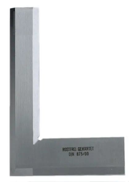 Top-Angebot Richter Präzisions Haarwinkel, Anschlag, 2 Haarmesskanten Schenkellänge: 75 x 50 mm