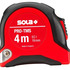 SOLA Stahlbandmaß Rollmeter PRO-TMS 4 m Rollmeter (19mm) Jetzt Bestellen
