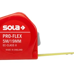 SOLA Taschenbandmaß Rollmeter Pro-Flex PF  Länge: 5 m Direktkauf