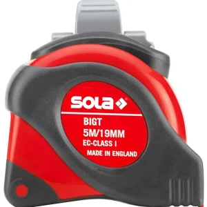 Expressversand SOLA Taschenbandmaß Rollmeter Big T Länge: 8 m