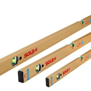 SOLA Aluminium-Wasserwaagen-Set AZM 3-teilig + AZM 100 + AZM 60 Neu Neue Ware