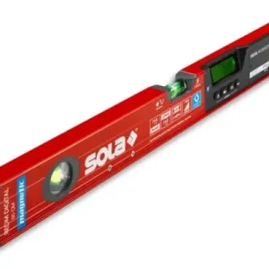 SOLA Neigungs-Wasserwaage elektronisch REDM digital Länge: 60 cm Zertifiziert