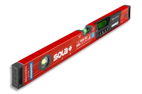 SOLA Neigungs-Wasserwaage elektronisch REDM digital Länge: 60 cm Zertifiziert