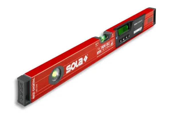 Preisknaller SOLA Neigungs-Wasserwaage elektronisch RED digital Länge: 180 cm