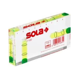 SOLA Klein-Wasserwaage SOLA R100 grün, 100x50x15 mm SB-verpackt Direkt Vom Hersteller