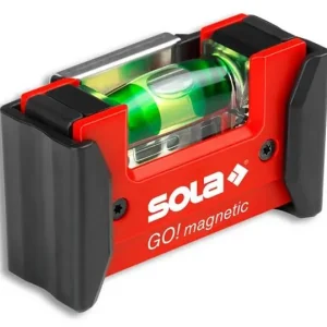 SOLA Kompakt-Wasserwaage SOLA GO! Magnetic CLIP, mit Gürtelclip Sonderaktion