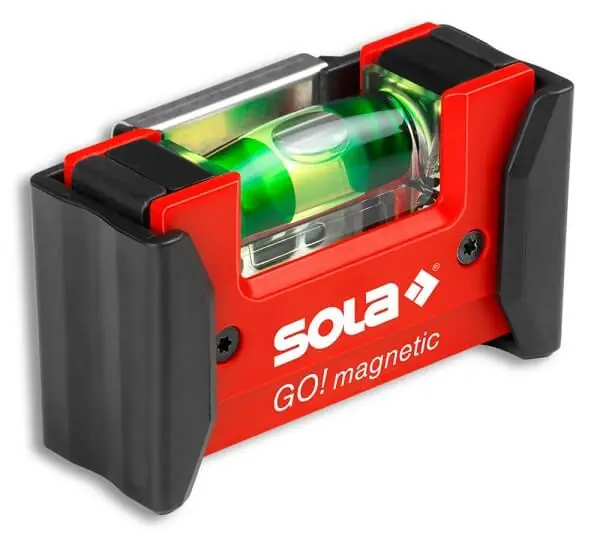 SOLA Kompakt-Wasserwaage SOLA GO! Magnetic CLIP, mit Gürtelclip Sonderaktion