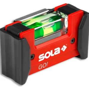 SOLA Kompakt-Wasserwaage SOLA GO! CLIP mit Gürtelclip Abverkauf