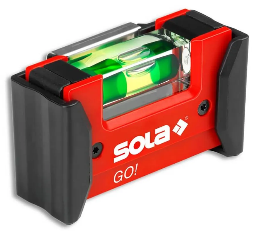 SOLA Kompakt-Wasserwaage SOLA GO! CLIP mit Gürtelclip Abverkauf