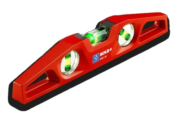 Super-Preis SOLA Aluminium-Wasserwaage SOLA MM 5 Alu-Guss 25 cm