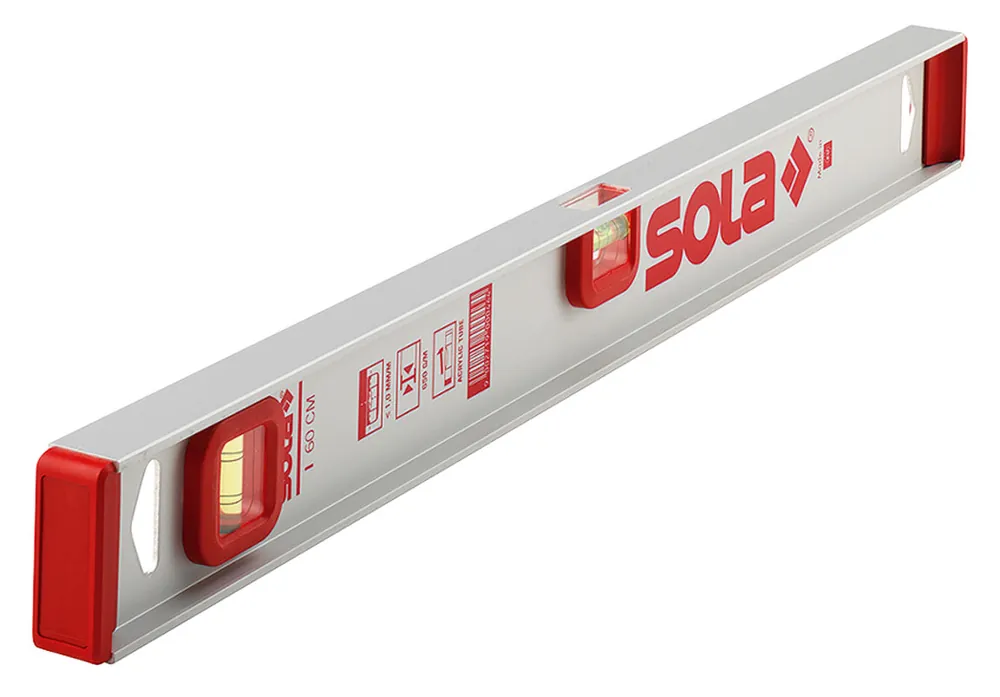 Beliebt SOLA Aluminium-Wasserwaage SOLA I Länge: 60 cm
