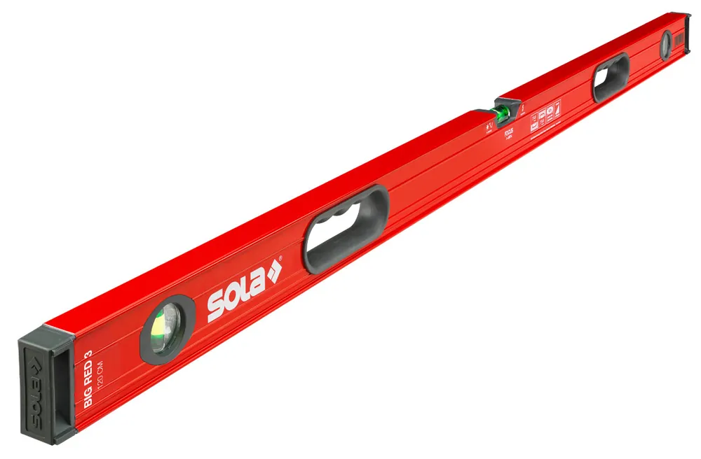 SOLA Aluminium-Wasserwaage SOLA Big Red 3 Länge: 240 cm Nur Heute