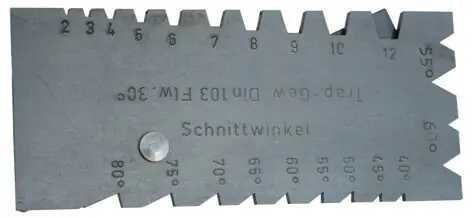 Saisonangebot Richter Dreh- und Gewindestahllehren mit Freiwinkelanschlag