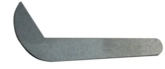 Aktuell Richter Schleiflehre mit spitzem Winkel/Lehrwinkel