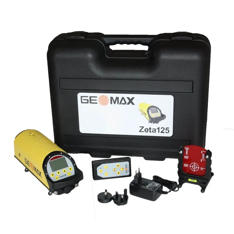 GEOMAX Zeta 125 Kanalbaulaser-Set LK2 Aktuell