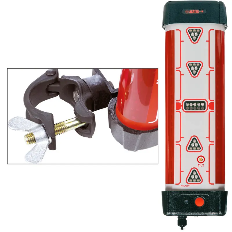 Geprüft GEOMAX MR360 Maschinenempfänger mit Klammer