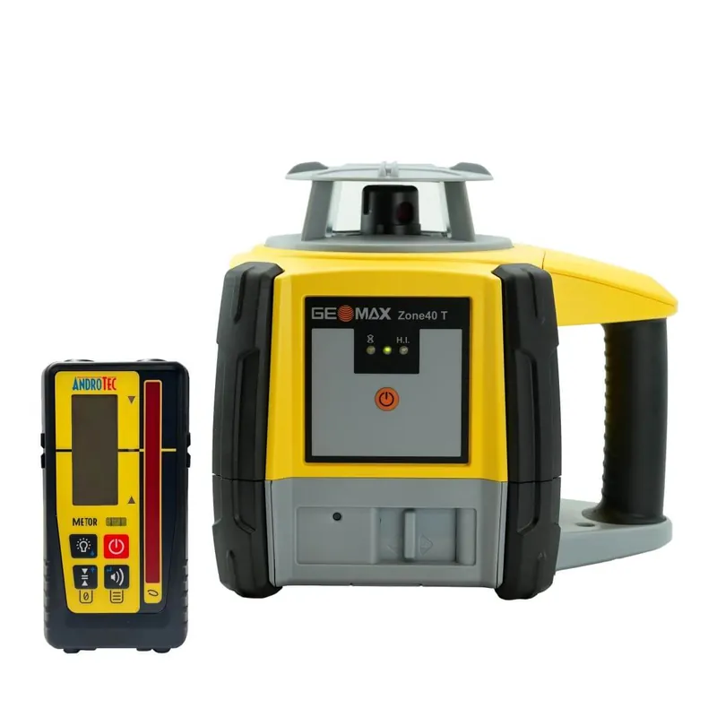 GEOMAX Rotationslaser Zone 40T mit Empfänger Nur Heute