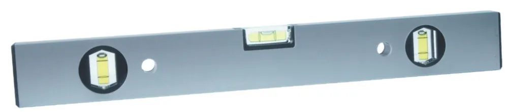 Highlight Richter Leichtmetall-Wasserwaage eloxiert, 3 Libellen  Länge: 80 cm