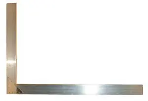 Aktuell profibau Bauwinkel Aluminium 90° Schenkellänge: 1000 x 1000 mm