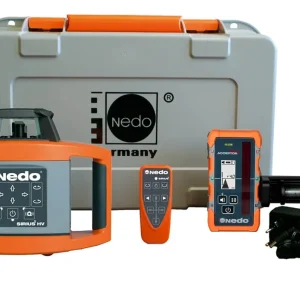 Wochenendangebot Nedo SIRIUS 1 HV Rotationslaser LK 2 inkl. ACCEPTOR MAXX mit Heavy-Duty