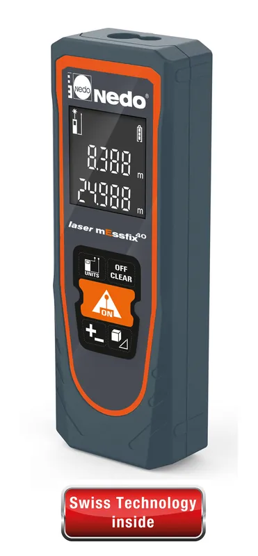 Must-Have Nedo lasermESSfix 40 Entfernungsmesser