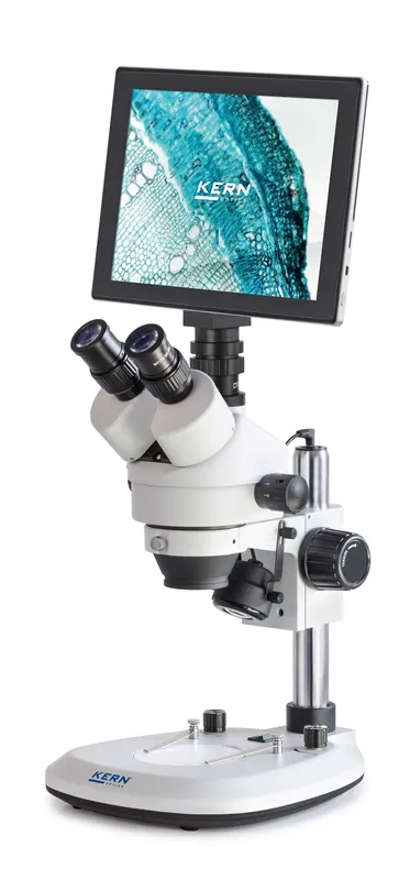 Kern Optics Stereo-Zoom Mikroskop OZL-46 Ausführung: Trinocular, 3 W LED Ausverkauf