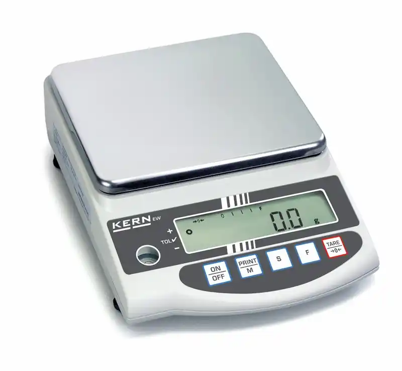Abverkauf Kern & Sohn Präzisionswaage EW 12000-1NM, Wägebereich 12000 g