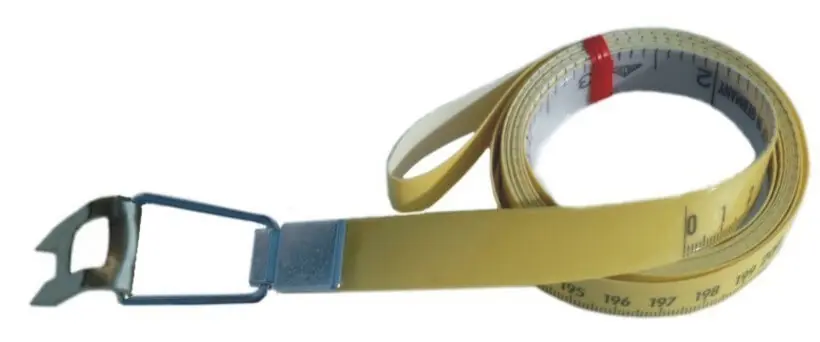 Beliebt Richter Durchmesserbandmaß Glasfaser gelb/beige 16 mm mm-Teilung, 2 m