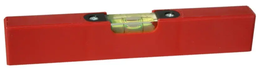 Sichere Zahlung Richter Taschenwasserwaage rot aus Kunststoff 180 mm