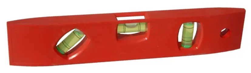 Garantierte Lieferung Richter Kunststoff-Taschenwasserwaage rot in Bootform, mit Magnet, 200 mm