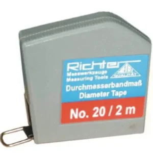 Schnäppchen Richter Durchmesser-Taschenrollbandmaß gelb 6 mm Länge: 2 m