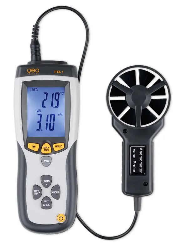 Preis Gesenkt geo-FENNEL Thermometer-Anemometer FTA 1