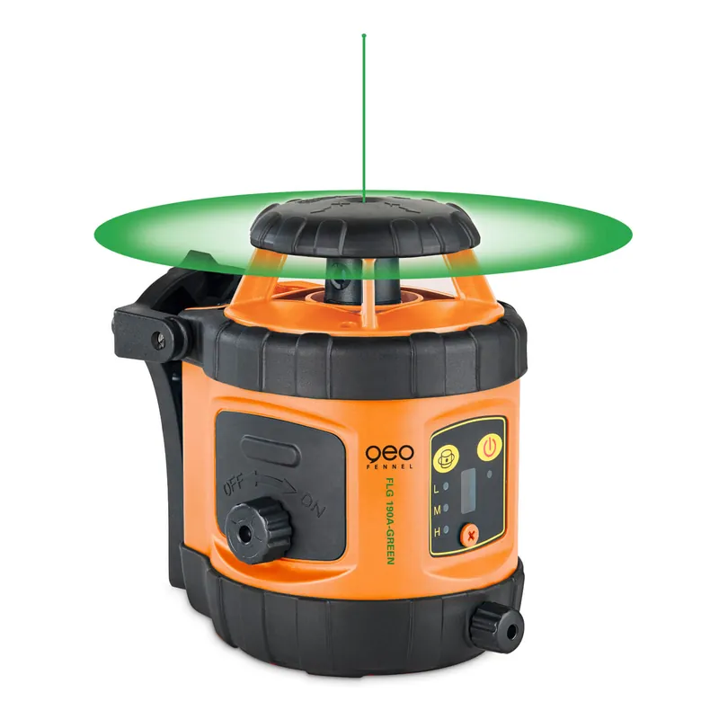 geo-FENNEL Rotationslaser FLG 190A Green mit Empfänger FR-DIST 30 Angebot