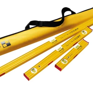 STABILA Wasserwaagen PRO SET 80 ASM-2, 120, 60 und 30 cm inkl. Tasche Günstig