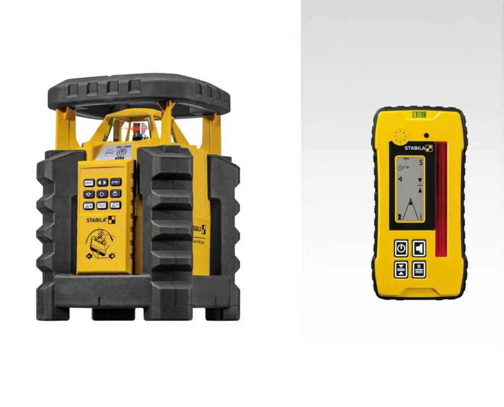 STABILA Rotationslaser-Set LAR 350, 7-teilig Letzte Chance