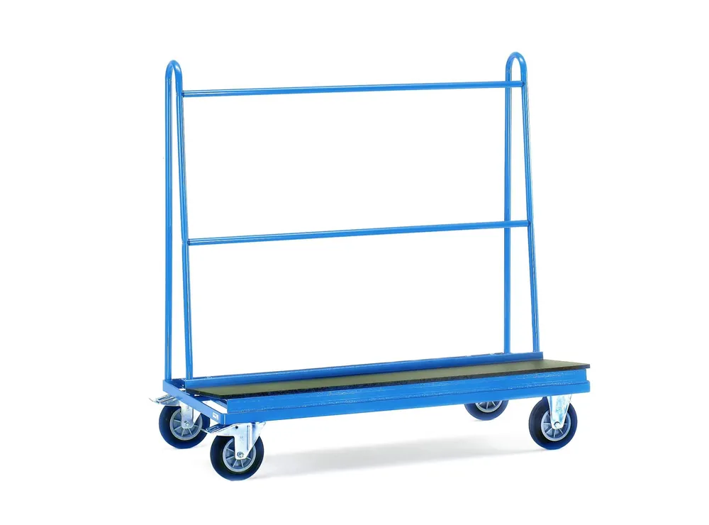 Fetra Plattenwagen 4445, mit rutschfesterSiebdruckplatte, Tragkraft 500 kg Mega-Angebot