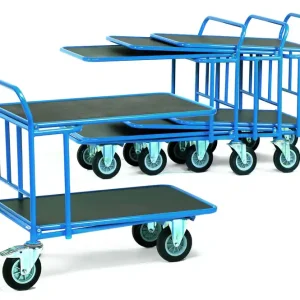 Fetra C+C-Wagen mit Rohrschiebebügel, 2 Etagen  Größe: 850 x 500 mm Sonderangebot