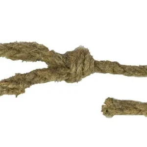 Begrenztes Angebot profibau Gerüststrick Hanf mit Öse und Spitze, 8 mm, 2,5 m