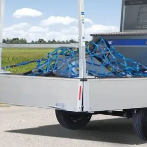 LogicLine Ladungssicherungsnetz LN-220, blau, inkl Stahlringe, Zurgurrte, LxB 2200x1700mm Geprüft
