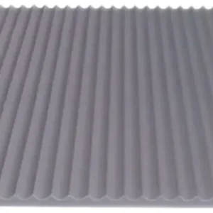 KLOTZtechnics Gummimatte Knorke®Rib Grey 1,2 x 10 m, 3,0 mm Schneller Versand