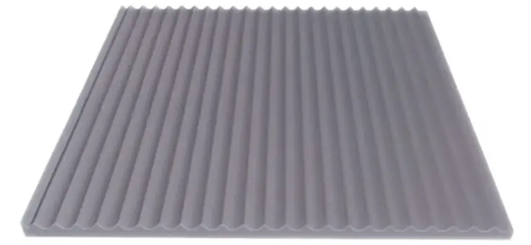 KLOTZtechnics Gummimatte Knorke®Rib Grey 1,2 x 10 m, 3,0 mm Schneller Versand