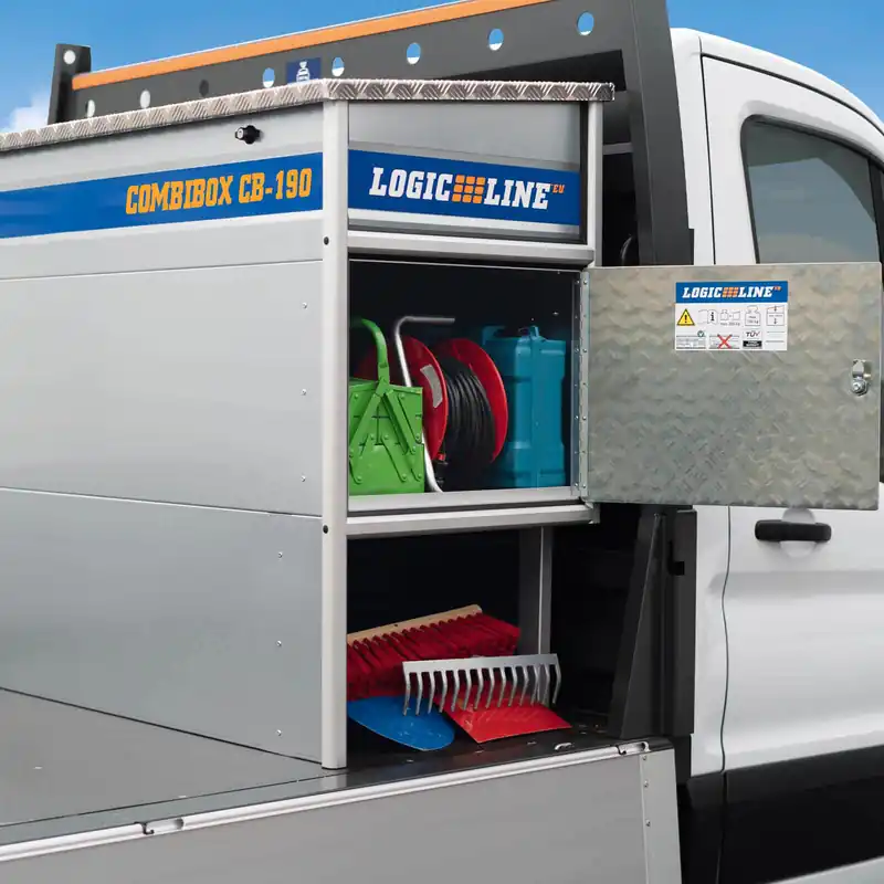 Versand Am Gleichen Tag LogicLine CombiBox CB-190 mit Stauraum XL