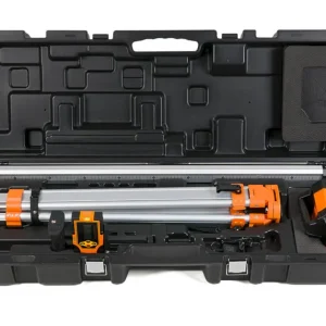 Preisreduziert geo-FENNEL Rotationslaser-Set FL 220HV mit Empfänger FR 45