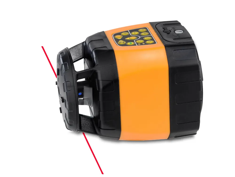 Markenprodukt geo-FENNEL Rotationslaser FL 220HV mit Empfänger FR 45