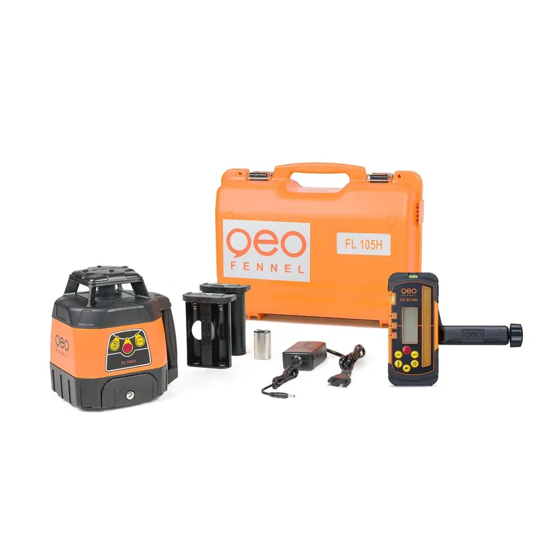 geo-FENNEL Rotationslaser FL 105H mit Empfänger FR80-MM Neuheit