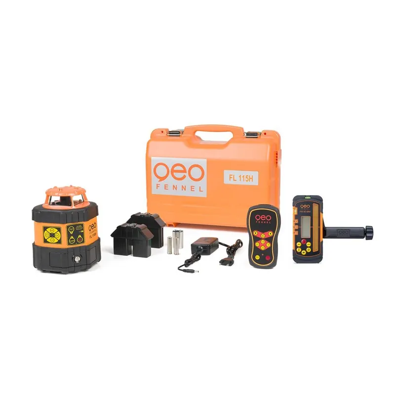 Highlight geo-FENNEL Rotationslaser FL 115H mit Empfänger FR 80-MM