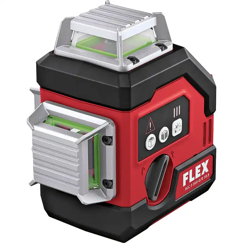 Zertifiziert FLEX Kreuzlinienlaser ALC 3/360-G/R 10.8