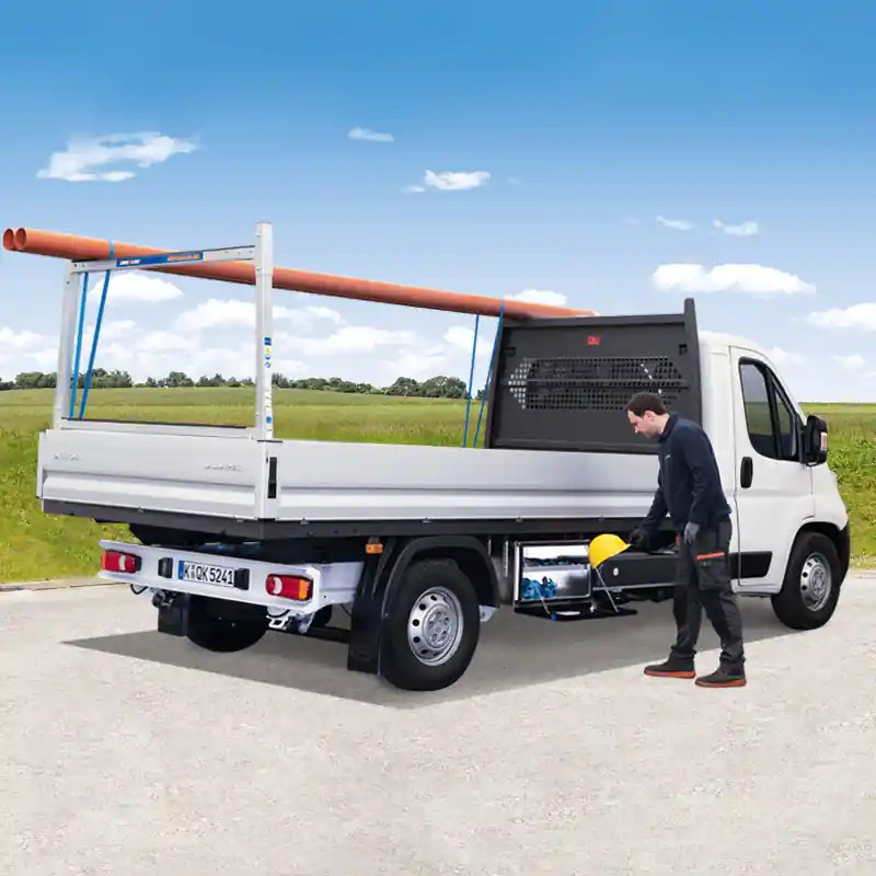 Versand Am Gleichen Tag LogicLine HeckRack HR-200 unter Kabinenhöhe=1200mm